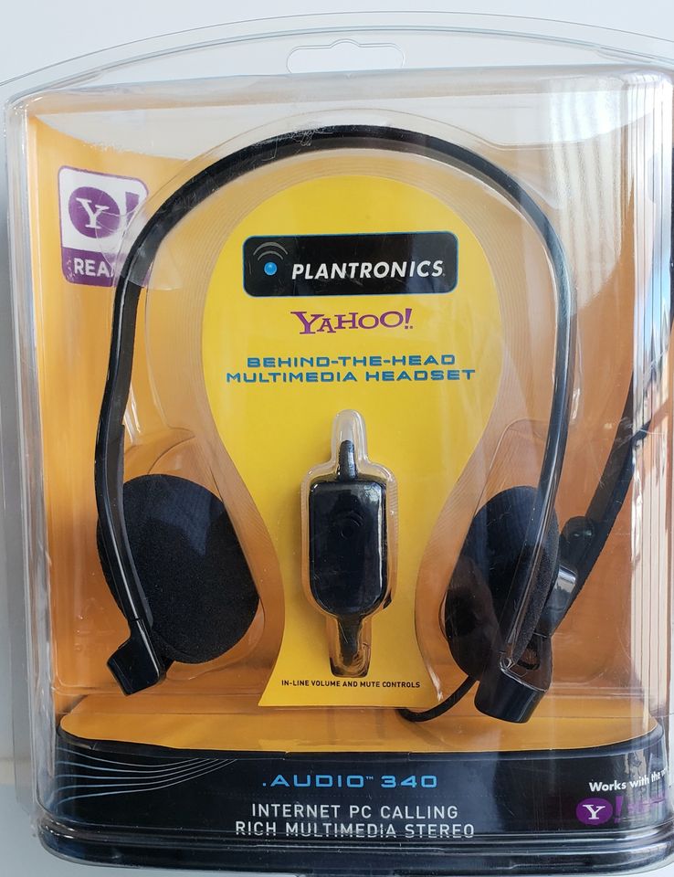 Plantronics . Audio 340 Headset W/ Full Range Stereo, Noise Canceling Microphone