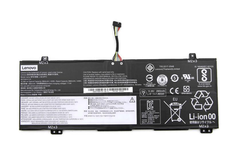 New Genuine Battery for Lenovo FLEX-14API 81SS 15.36V 45Wh Battery L18C4PF3 5B10T09079