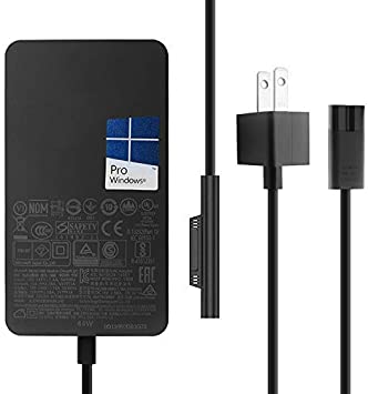 Surface Pro Charger,44W 15V 2.58A Surface Power Supply