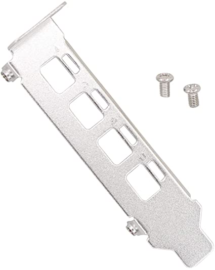 Low Profile Bracket for NVIDIA Quadro K1200 NVS510 P400 P600 P1000 Graphics Card With Screws