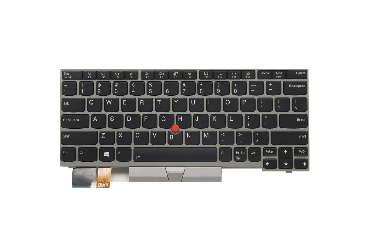 New Genuine Lenovo ThinkPad L13 2nd Gen US Backlit Keyboard 5N20V43616,5N20V43472
