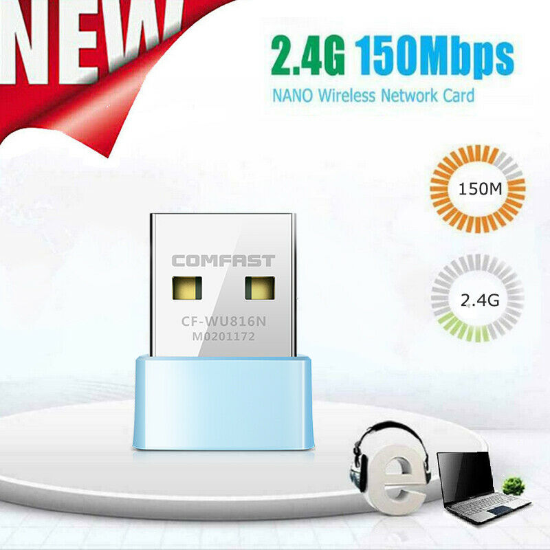 COMFAST 150MBPS NANO  WIRELESS USB ADAPTER