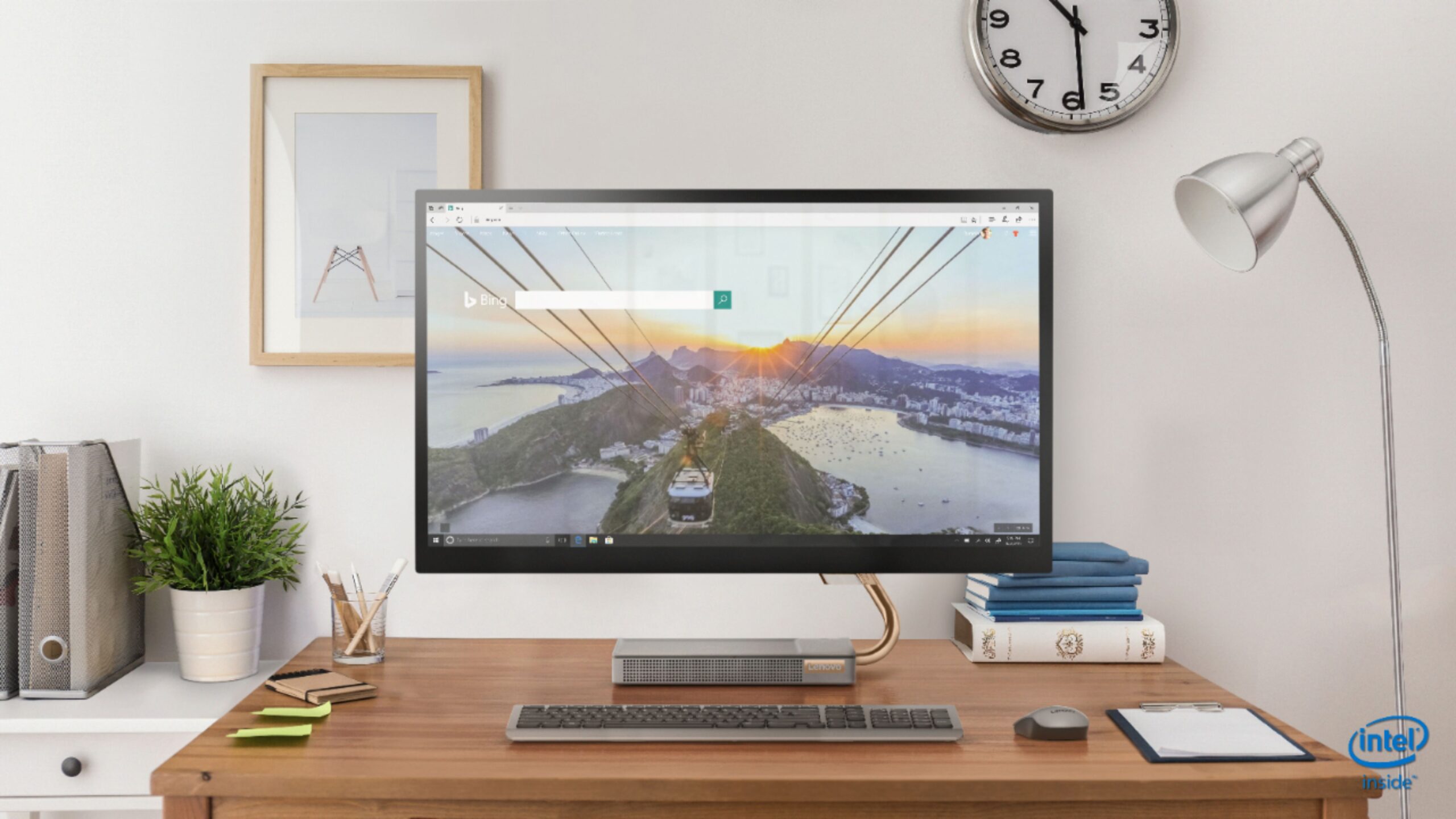 Lenovo 27" AIO Touchscreen QHD (2560 x 1440) 8 Core i7-9700T  4.30 GHz, 16GB DDR4 RAM, 512 SSD Win 10