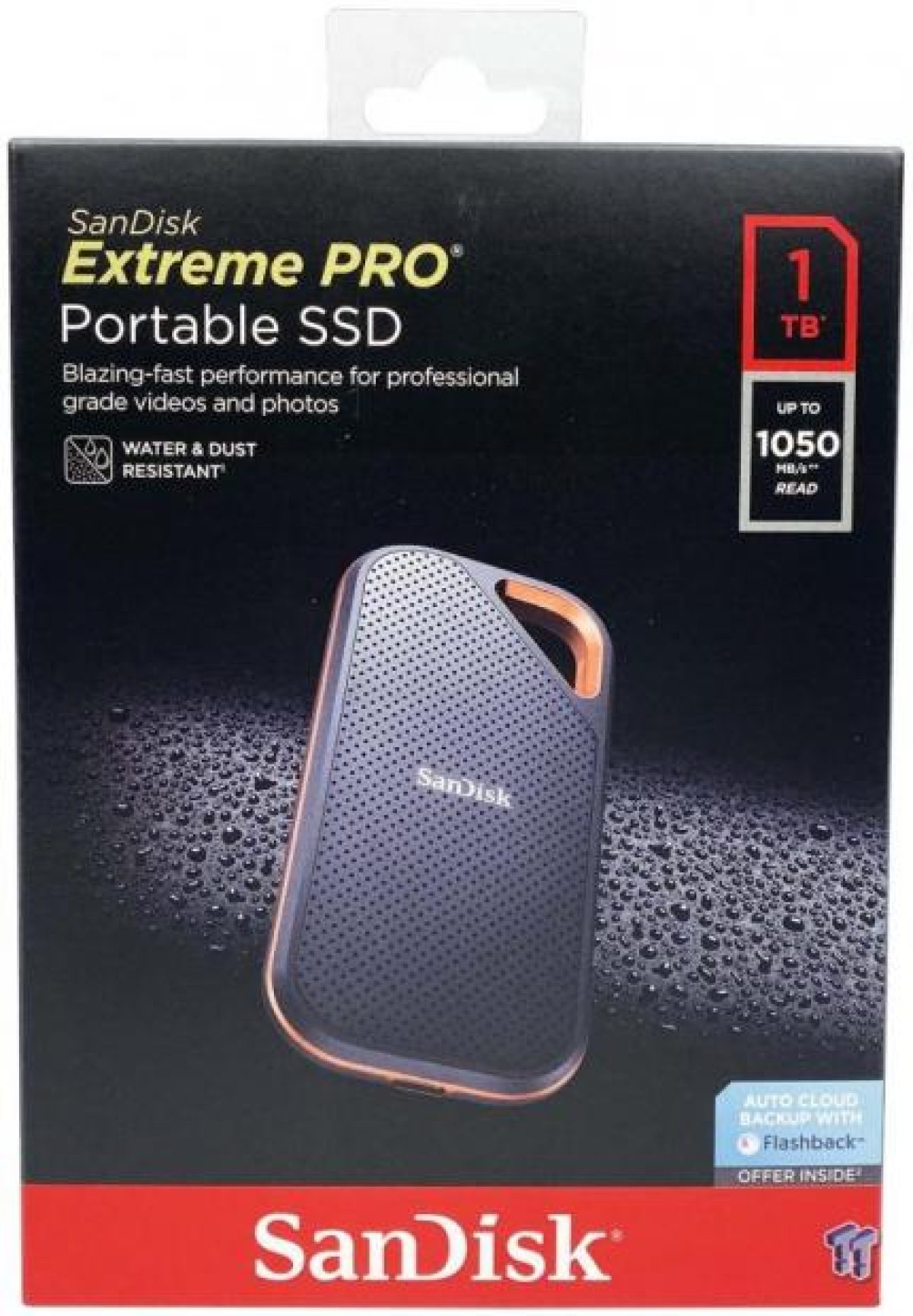Sandisk Extreme Pro 1TB USB-A/C External Solid State Drive