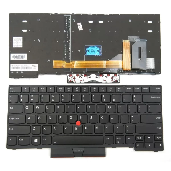 New Lenovo ThinkPad E480 T480S T490 T495 US Backlight Keyboard  01YP520 - Image 3